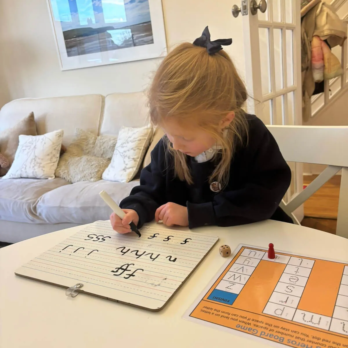 Reading and writing practice